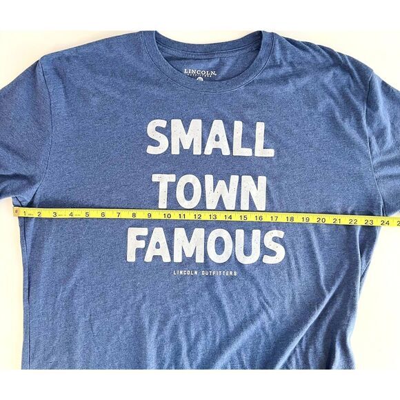 Lincoln Outfitters Small‎ Town Famous TShirt  XL - Picture 4 of 7